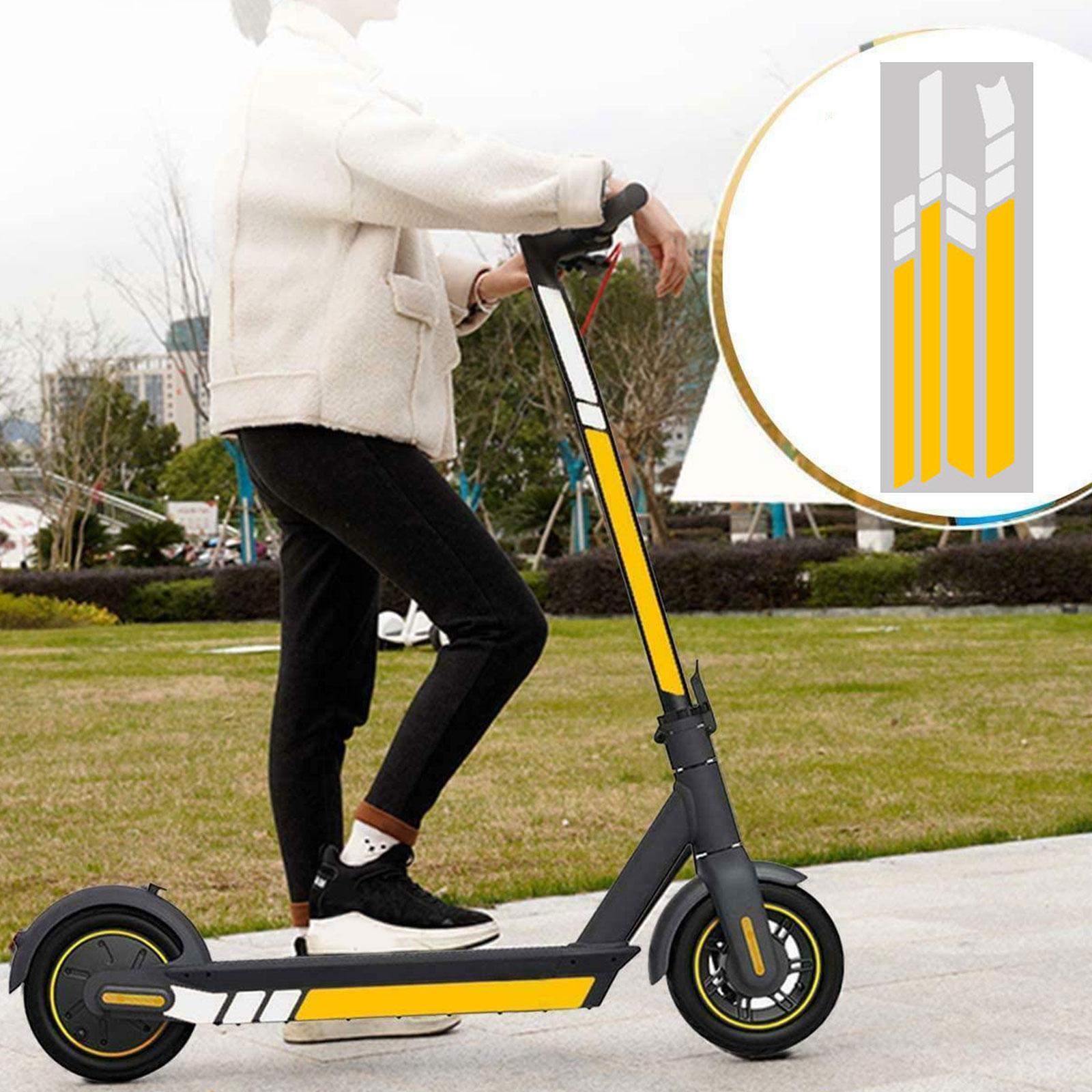 Светоотражающие наклейки из ПВХ для Ninebot MAX G30, электрическое предупреждающее украшение для велосипеда Sti H6V1
Светоотражающие наклейки из ПВХ для Ninebot MAX G30, электрическое предупреждающее украшение для велосипеда Sti H6V1