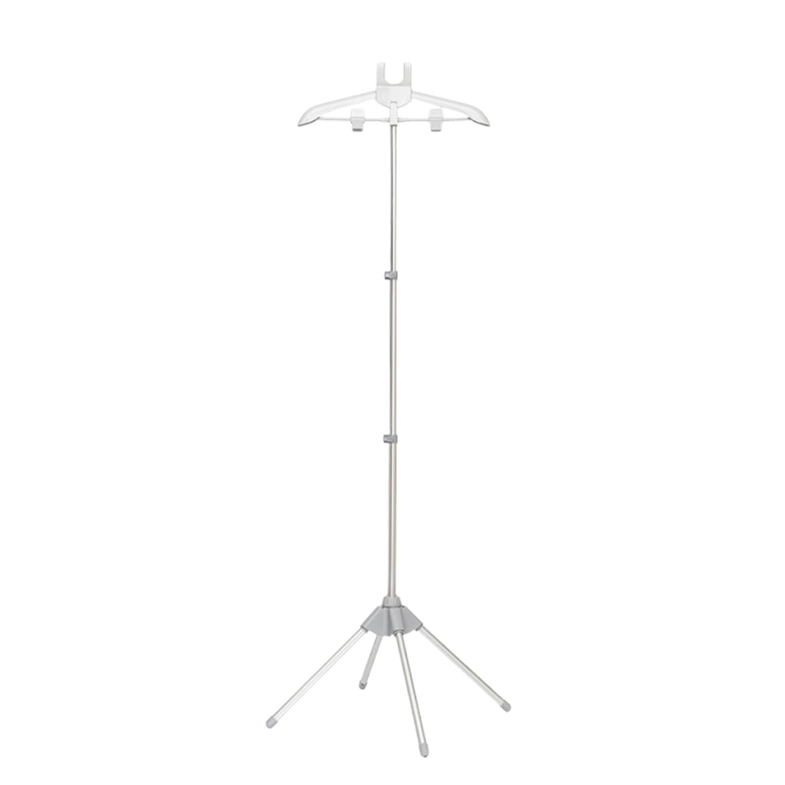 Adjustable Height Garment Steamer Stand Foldable Clothes Hanger Rack with Telescopic Pole and Stable Tripod Base for Home Use One Size
Adjustable Height Garment Steamer Stand Foldable Clothes Hanger Rack with Telescopic Pole and Stable Tripod Base for Home Use One Size