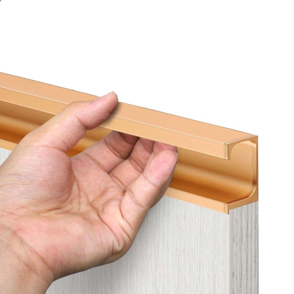 Aluminum Zinc Zinc Alloy Hidden Drawer Handle 40cm/15.75inch Furniture Handle Cabinet Door Handle Kitchen золотий
Aluminum Zinc Zinc Alloy Hidden Drawer Handle 40cm/15.75inch Furniture Handle Cabinet Door Handle Kitchen золотий