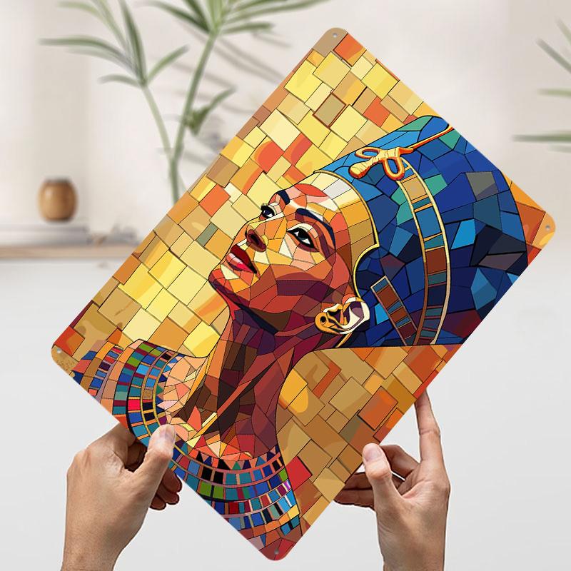 Queen Nefertiti Mosaic Tin Plaque Poster Customized Wall Art Retro Vintage Metal Signs for Man Cave Mancave Decoration Room Home 20x30cm(7.8x11.8inch)
Queen Nefertiti Mosaic Tin Plaque Poster Customized Wall Art Retro Vintage Metal Signs for Man Cave Mancave Decoration Room Home 20x30cm(7.8x11.8inch)