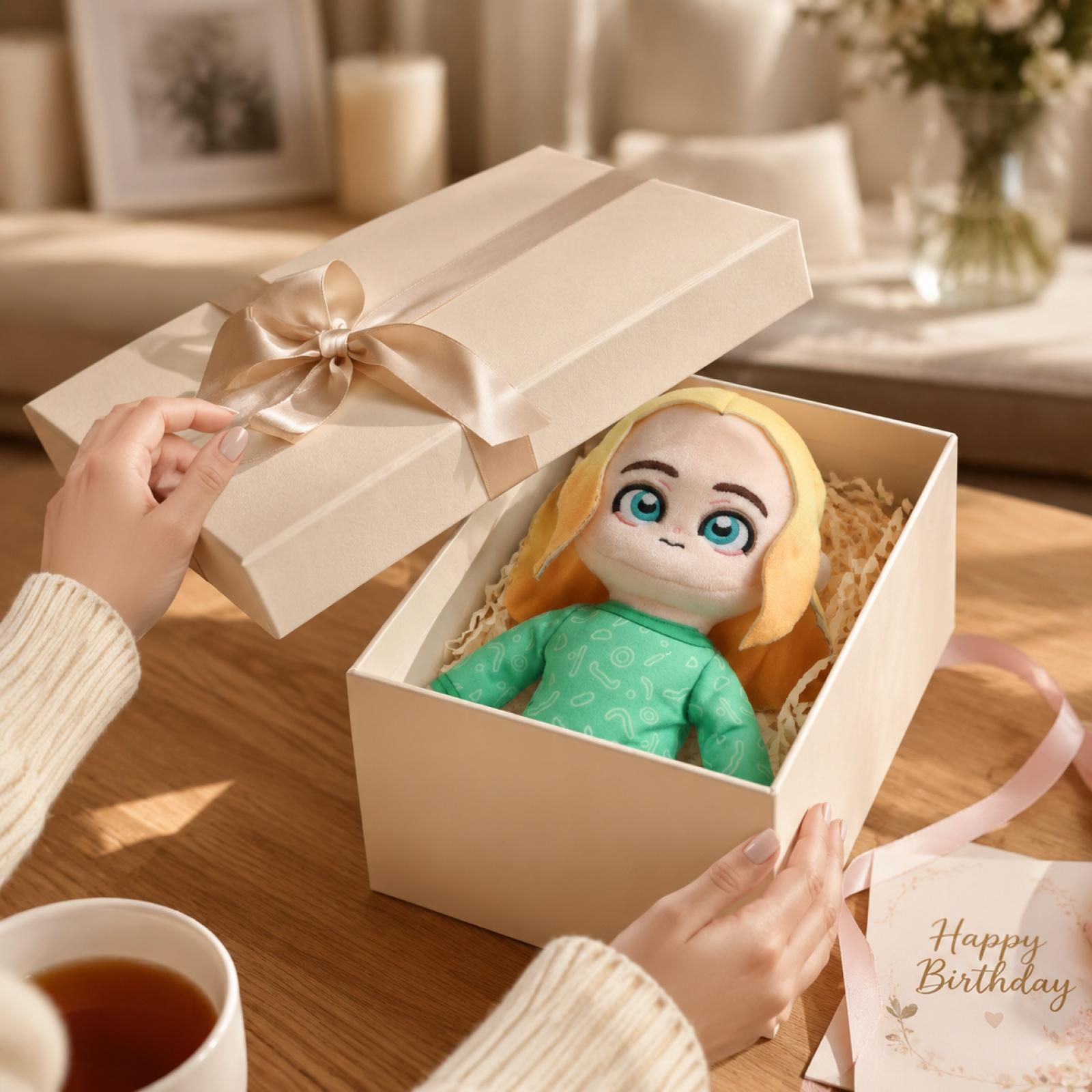 Soft Plush Stuffed Doll Toy with Fabric Body and Embroidered Details Suitable for Children and Collectors Plush Toy Gift One Size зелений
Soft Plush Stuffed Doll Toy with Fabric Body and Embroidered Details Suitable for Children and Collectors Plush Toy Gift One Size зелений