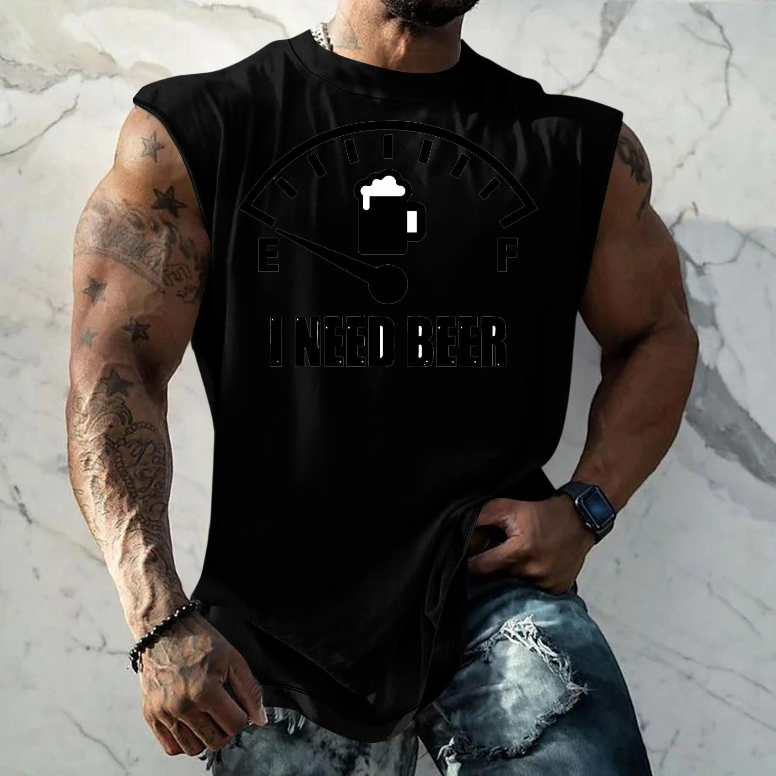 Men s Loose Fit Sleeveless Tank Top Casual Streetwear Printed Muscle Shirt Summer Outdoor Sportswear XXXXL чорний
Men s Loose Fit Sleeveless Tank Top Casual Streetwear Printed Muscle Shirt Summer Outdoor Sportswear XXXXL чорний