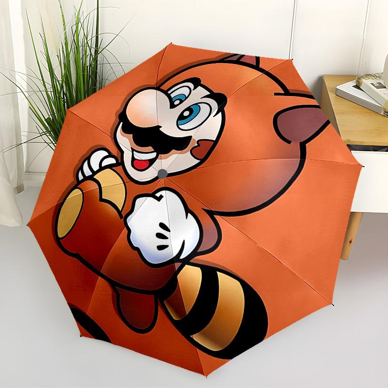 1pc Cat Mario Automatic Folding Umbrella - Compact 8-Rib Design, Durable Plastic & Iron, Lightweight for Outdoor Daily Use, a0929141
1pc Cat Mario Automatic Folding Umbrella - Compact 8-Rib Design, Durable Plastic & Iron, Lightweight for Outdoor Daily Use, a0929141