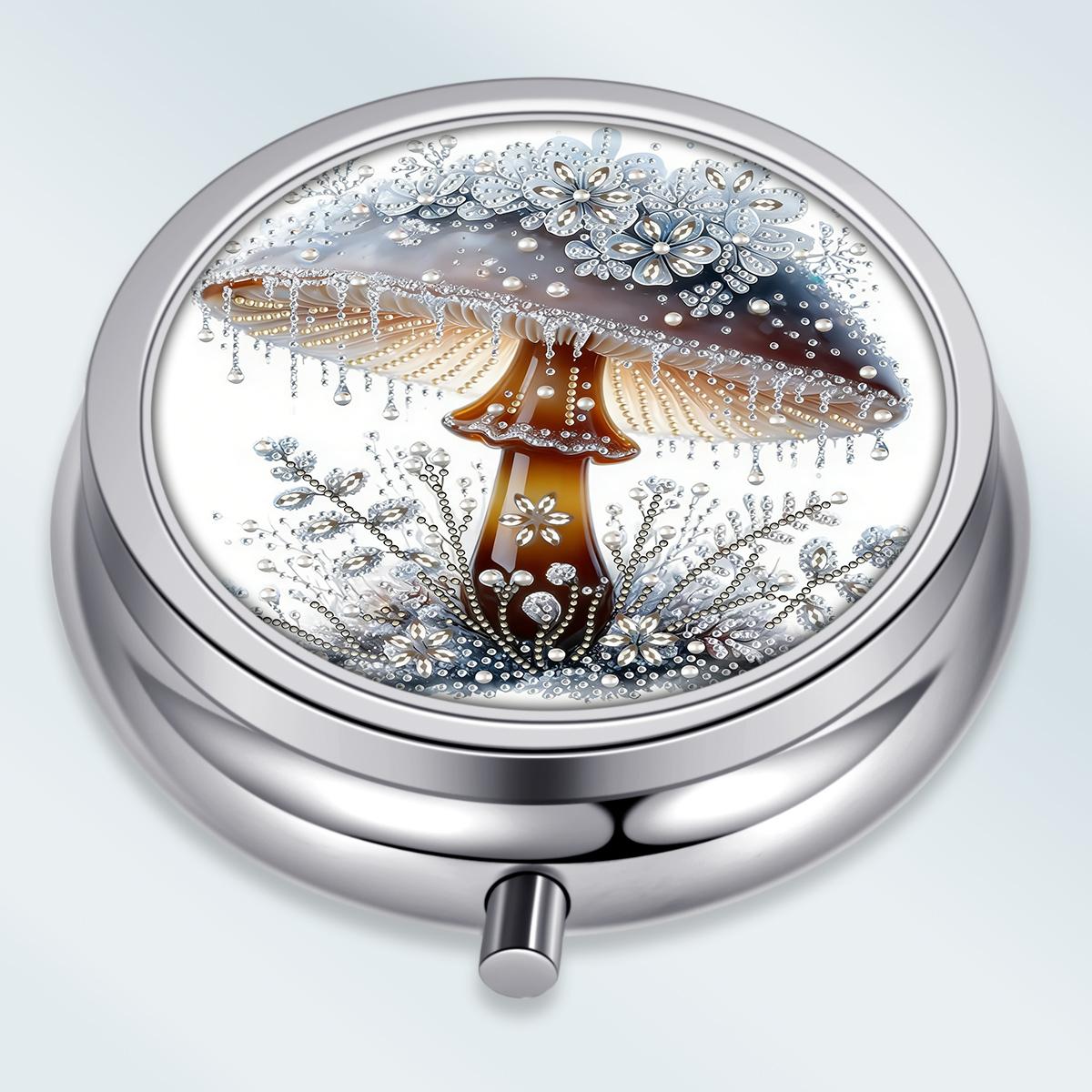 Portable Pill Box with 3 Compartments, Mini Metal Medicine Organizer Case, Cute Printed Pill Container for Vitamins, Pills, Jewelry, Travel, Daily Use разноцветный
Portable Pill Box with 3 Compartments, Mini Metal Medicine Organizer Case, Cute Printed Pill Container for Vitamins, Pills, Jewelry, Travel, Daily Use разноцветный