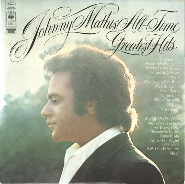LP Record JOHNNY MATHIS - Johnny Mathis All-Time Greatest Hi 67253 CBS 1972 UK Rock Used
LP Record JOHNNY MATHIS - Johnny Mathis All-Time Greatest Hi 67253 CBS 1972 UK Rock Used