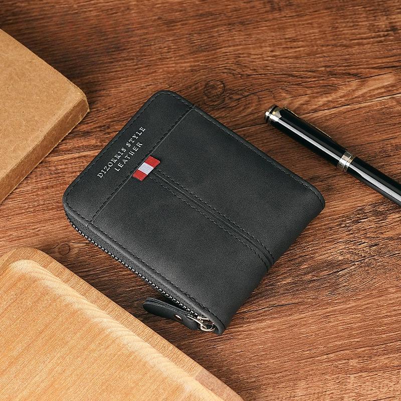 Leather Men s Wallet Luxury Mens Purse Male Zipper Card Holders with Coin Pocket Rfid Wallets Gifts for Men Money Bag
Leather Men s Wallet Luxury Mens Purse Male Zipper Card Holders with Coin Pocket Rfid Wallets Gifts for Men Money Bag