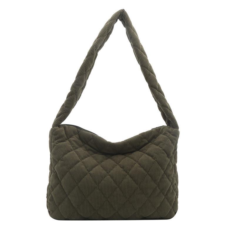 Modern Casual Corduroy Handbag With Unique Diamond Texture For Effortless Style зелений
Modern Casual Corduroy Handbag With Unique Diamond Texture For Effortless Style зелений