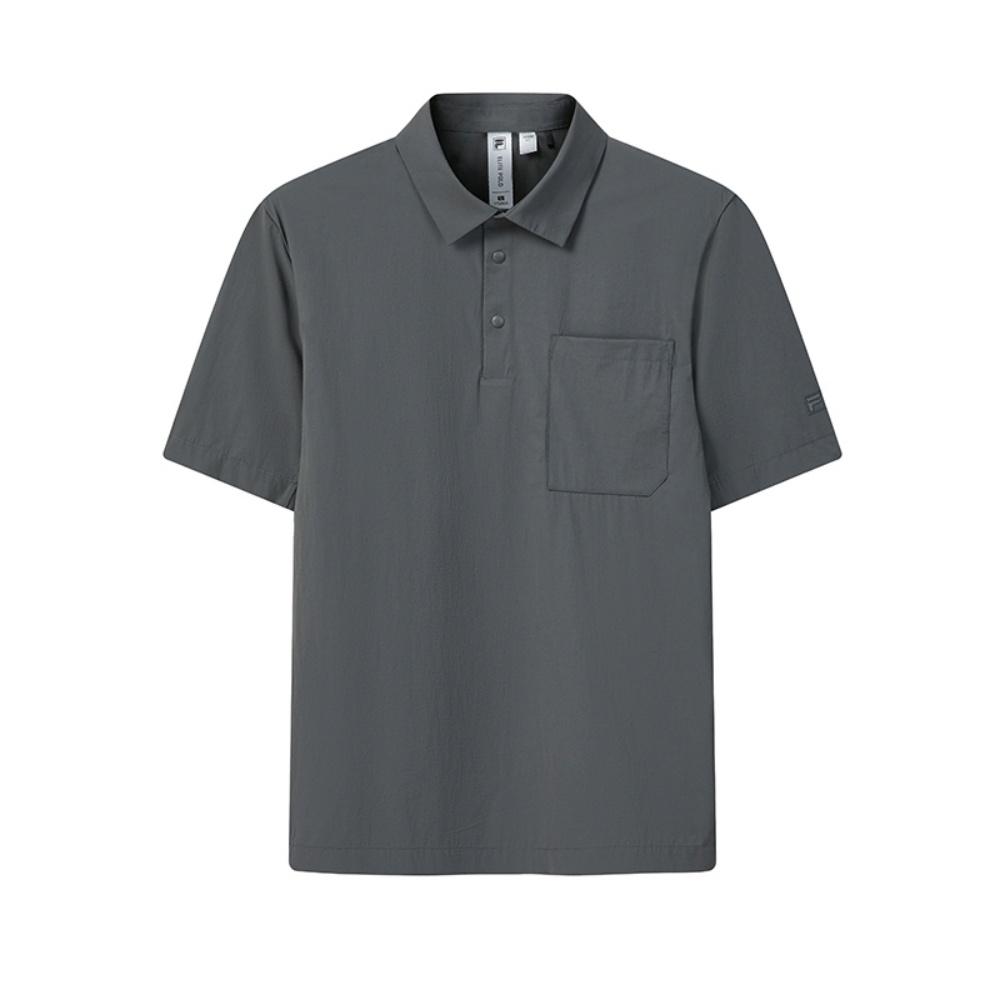 FILA Minimalist Loose Touch Cooling Polo Shirt Men tops Shadow-Gray F11M621105FCC L
FILA Minimalist Loose Touch Cooling Polo Shirt Men tops Shadow-Gray F11M621105FCC L