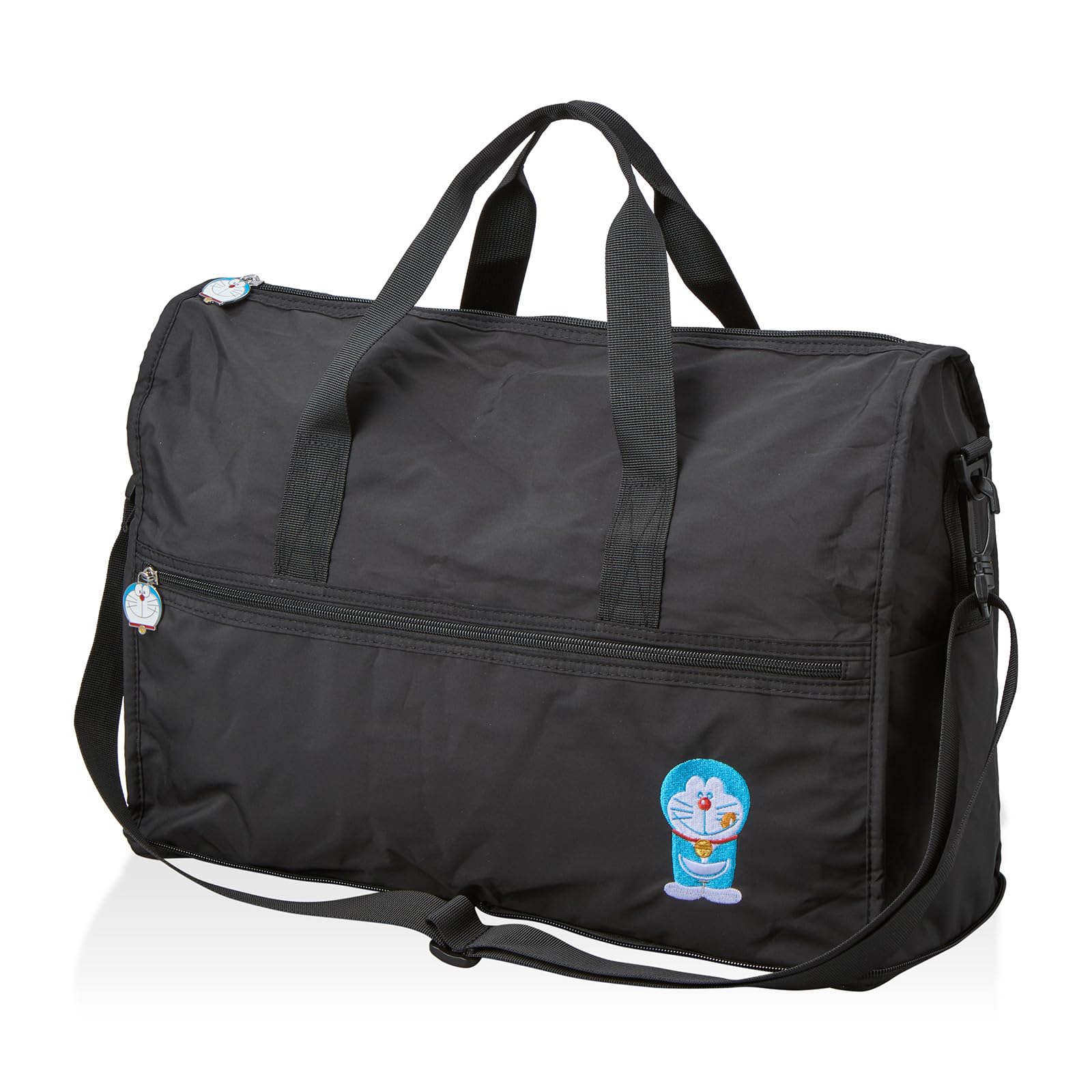 Sifre Foldable Boston Bag, Medium, 23L Capacity, Carry-On Suitcase Compatible, Shoulder Strap Included, DR17.Black, Doraemon Design
Sifre Foldable Boston Bag, Medium, 23L Capacity, Carry-On Suitcase Compatible, Shoulder Strap Included, DR17.Black, Doraemon Design