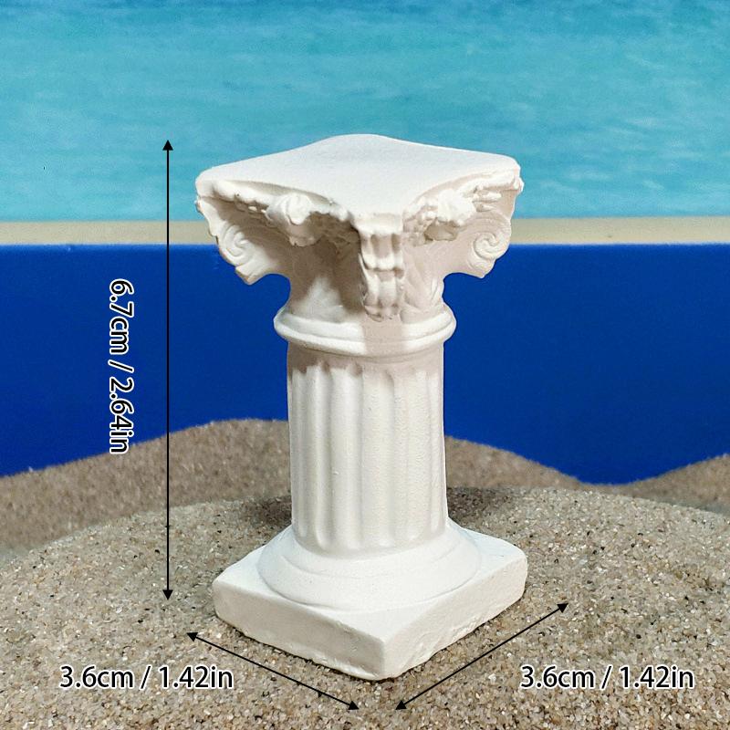 Mini Corinthian Order Roman Column Resin Ornament Handicraft Model Wedding Scene Decoration Shooting Props Architectural Toys бежевий
Mini Corinthian Order Roman Column Resin Ornament Handicraft Model Wedding Scene Decoration Shooting Props Architectural Toys бежевий