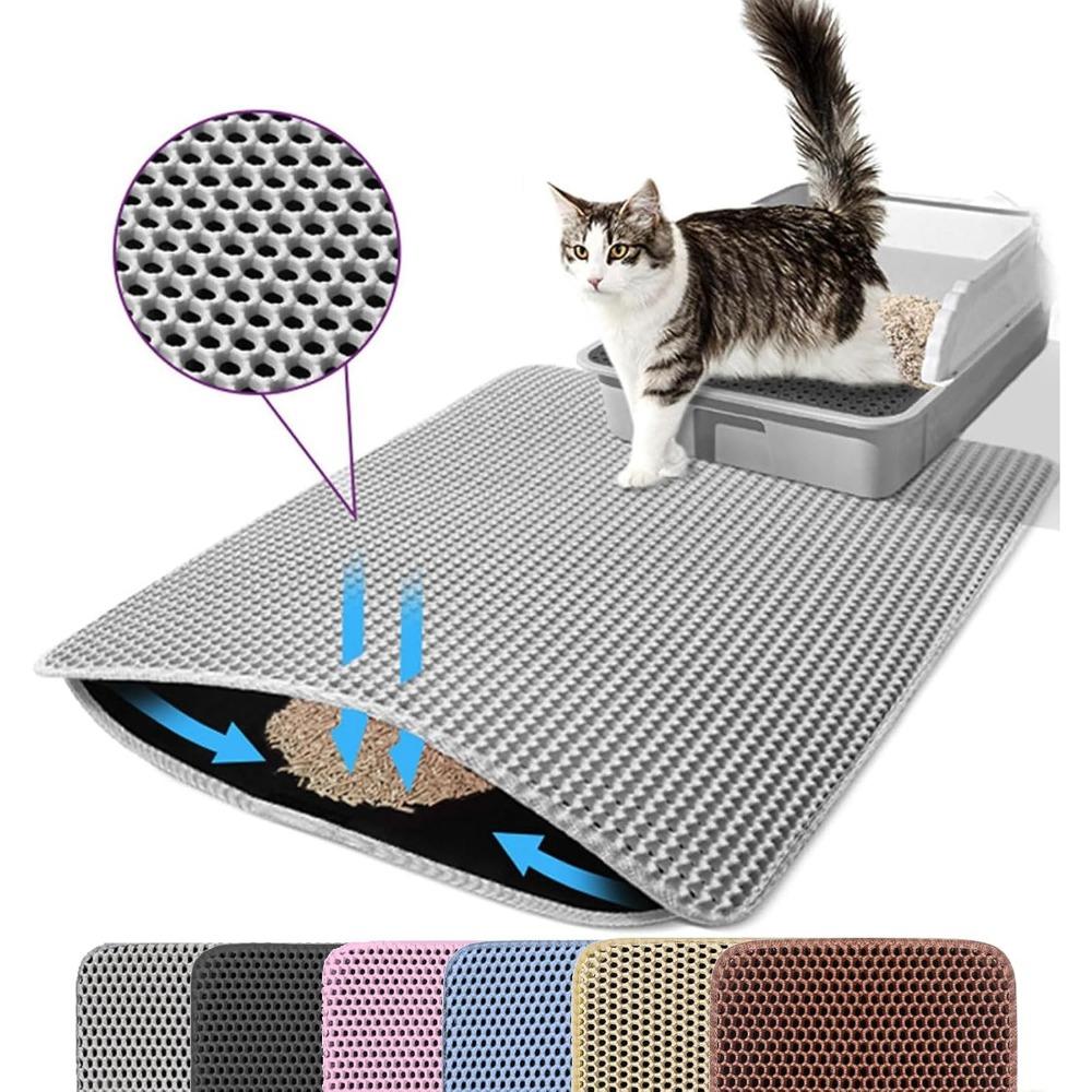 Extra Large Cat Litter Mats, 120x70cm, 2 Layer Catcher Rug,Waterproof Urine Proof,Clean Easily,Non-Slip 120x70cm сірий колір
Extra Large Cat Litter Mats, 120x70cm, 2 Layer Catcher Rug,Waterproof Urine Proof,Clean Easily,Non-Slip 120x70cm сірий колір