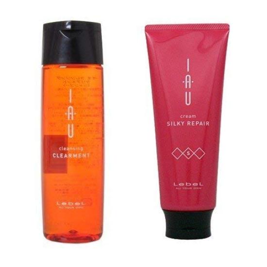 Lebel IAU Io Cleansing Clearment Shampoo 200ml & Io Cream Silky Repair Treatment 200ml Set
Lebel IAU Io Cleansing Clearment Shampoo 200ml & Io Cream Silky Repair Treatment 200ml Set