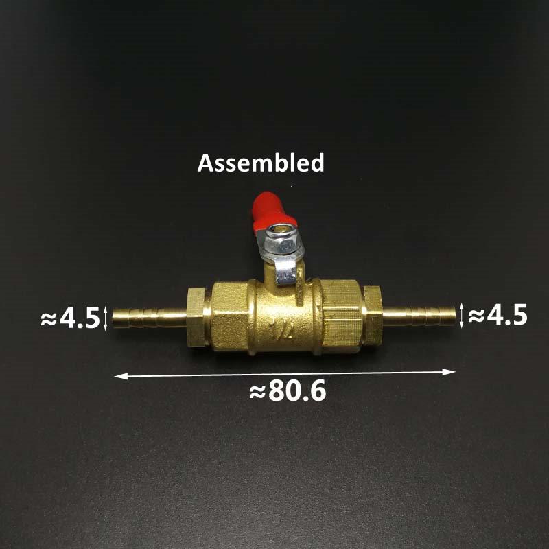 Red Handle Valve 4/6/8/10/12/14/16/19/25/32/40mm Hose Barb Inline Brass Water Oil Air Gas Fuel Line Ball Valve Pipe Fittings 1 PCS
Red Handle Valve 4/6/8/10/12/14/16/19/25/32/40mm Hose Barb Inline Brass Water Oil Air Gas Fuel Line Ball Valve Pipe Fittings 1 PCS