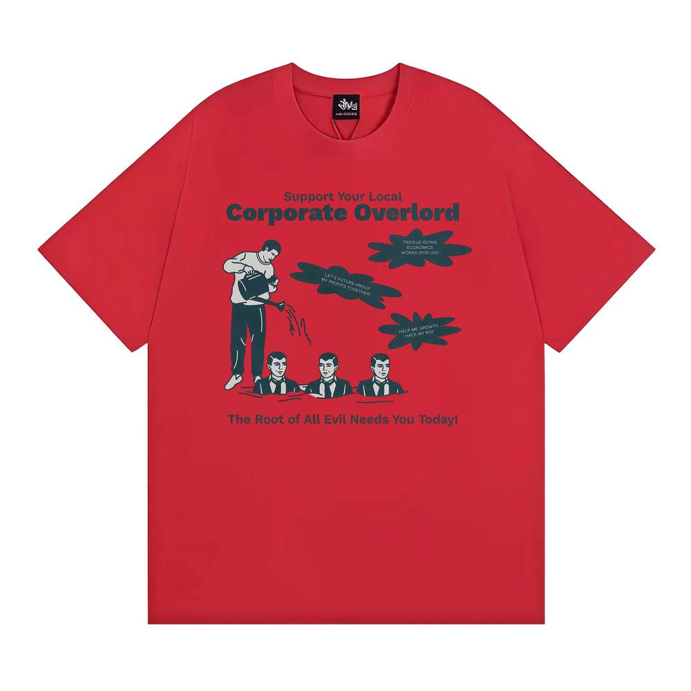 Corporate Greed Graphic T Shirt Unisex WOMEN High Quality Vintage Fashion Street Classic Tshirts Oversized Loose Crewneck T Shirts S
Corporate Greed Graphic T Shirt Unisex WOMEN High Quality Vintage Fashion Street Classic Tshirts Oversized Loose Crewneck T Shirts S