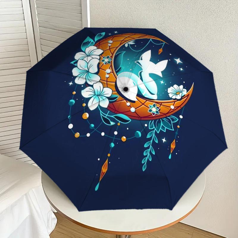 1pc Moonlit Dreamcatcher with Fox Umbrella with Plastic Handle,Suitable for All Seasons Home Travel Outdoor UmbrellaDD424
1pc Moonlit Dreamcatcher with Fox Umbrella with Plastic Handle,Suitable for All Seasons Home Travel Outdoor UmbrellaDD424