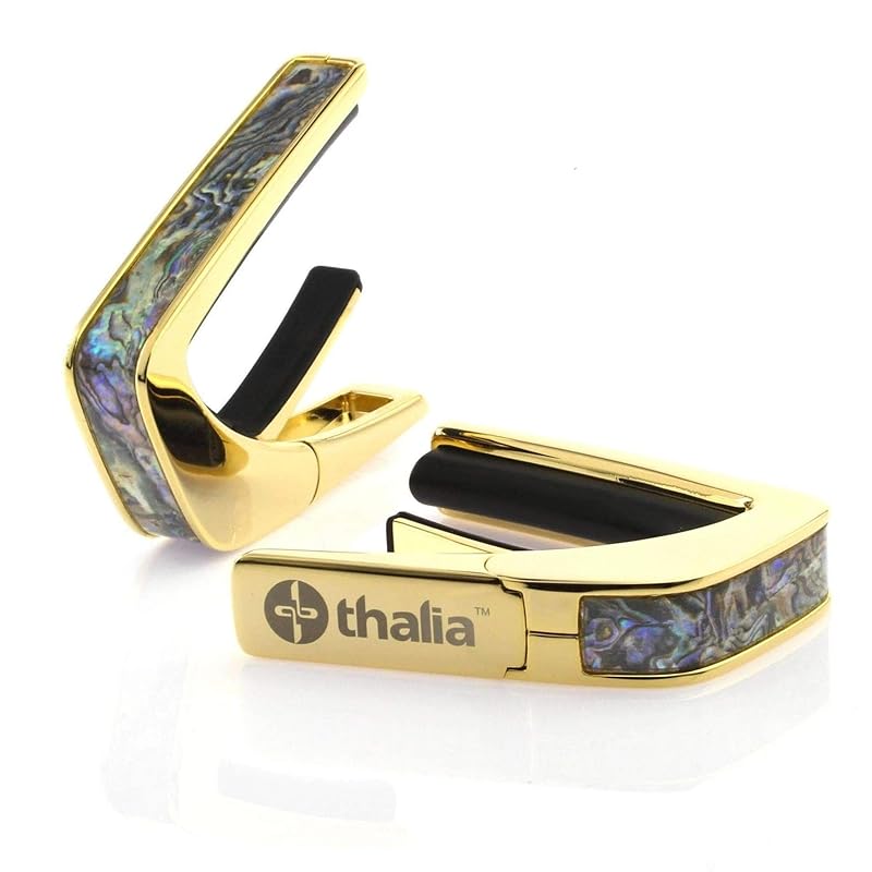 Thalia capo Thalia Capos Exotic Shell Series/DRAGON ABALONE capo tasto guitar 12 inch fred pad included (24K GOLD/DRAGON ABALONE)
Thalia capo Thalia Capos Exotic Shell Series/DRAGON ABALONE capo tasto guitar 12 inch fred pad included (24K GOLD/DRAGON ABALONE)
