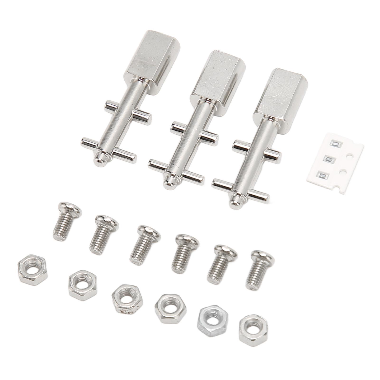 3 шт. Тумблер Матове хромове покриття Надміцний Тумблер з кнопкою для REVOX B77
3 шт. Тумблер Матове хромове покриття Надміцний Тумблер з кнопкою для REVOX B77