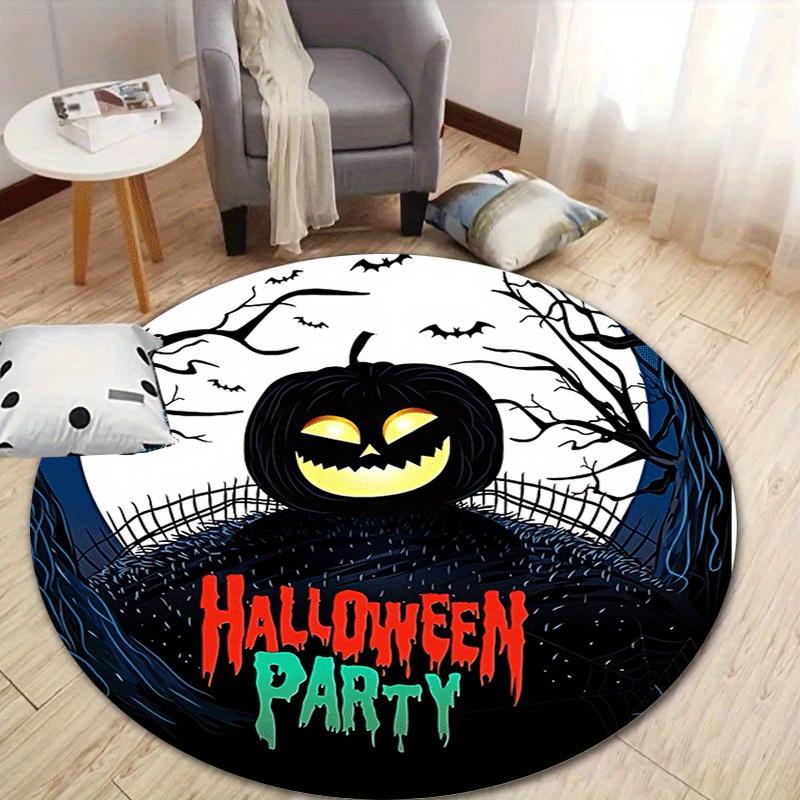 1pc Soft, Absorbent & Non-Slip Happy Halloween Round Rug, Perfect for Entryway, Living Room, Bedroom Decor, Machine Washable Flannel Memory 80cm by 80cm
1pc Soft, Absorbent & Non-Slip Happy Halloween Round Rug, Perfect for Entryway, Living Room, Bedroom Decor, Machine Washable Flannel Memory 80cm by 80cm
