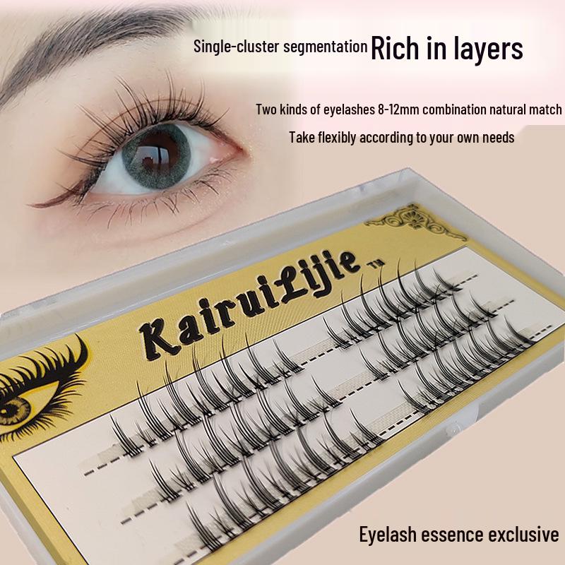 Little Devil Natural-Look Lightweight Cluster Eyelashes for Beginners Large Glue + Eyelash Curler (Excluding Eyelashes)
Little Devil Natural-Look Lightweight Cluster Eyelashes for Beginners Large Glue + Eyelash Curler (Excluding Eyelashes)