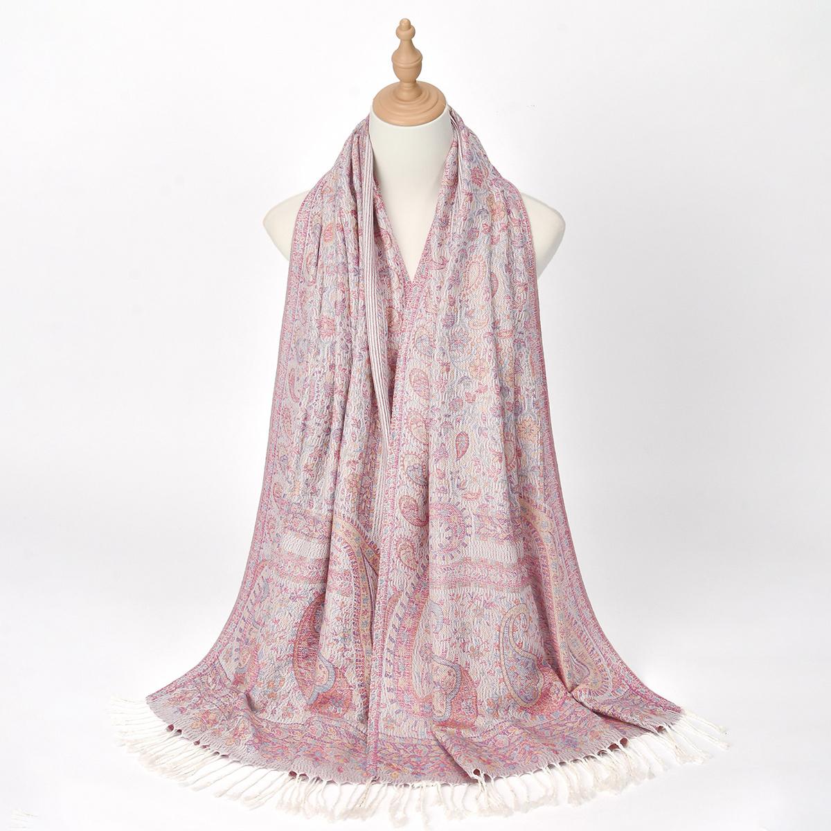Retro Women Jacquard Scarf Thick Tassel Soft Shawl Winter Warm Neck Wrap Pashmina Floral Muslim Hijab 170*70cm
Retro Women Jacquard Scarf Thick Tassel Soft Shawl Winter Warm Neck Wrap Pashmina Floral Muslim Hijab 170*70cm