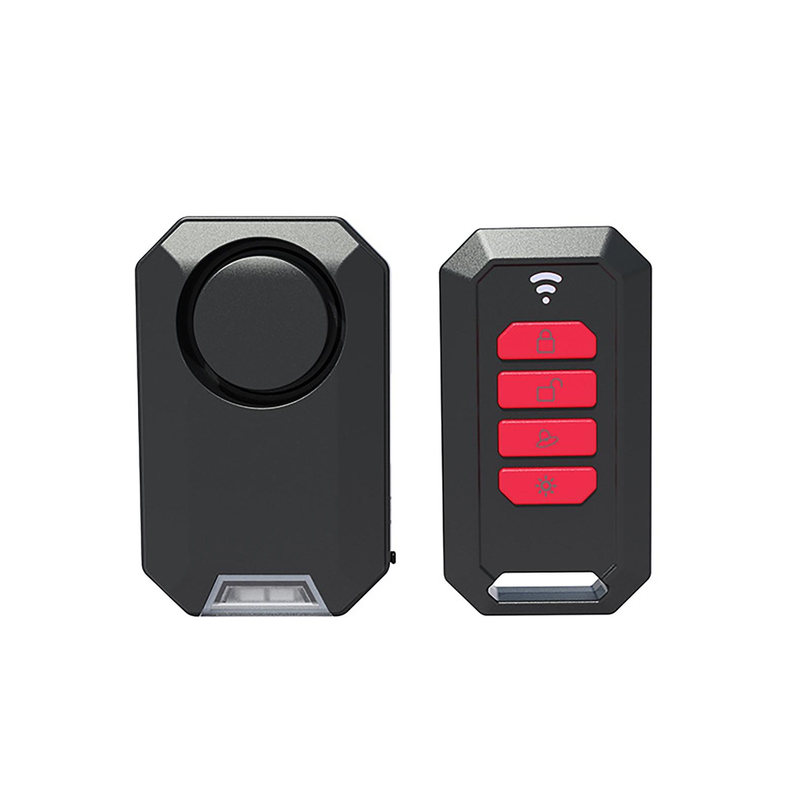 Bicycle Anti-theft Alarm with Remote Control Multi-functional Bicycle Alarm 135dB Adjustable Siren IPX5 Waterproof for Motobike чорний
Bicycle Anti-theft Alarm with Remote Control Multi-functional Bicycle Alarm 135dB Adjustable Siren IPX5 Waterproof for Motobike чорний