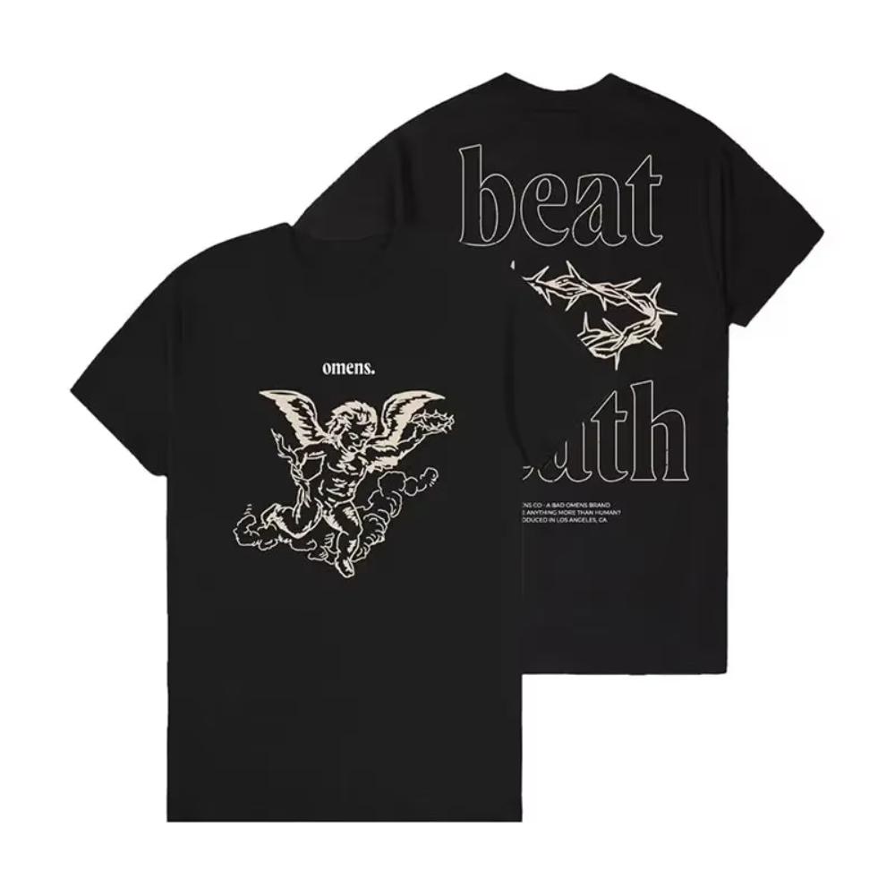 Bad Omens Band Metal Core Rock American Retro Casual Loose Print Mens and Womens Cotton Shortsleeved Tshirt Summer T Shirt 3XL
Bad Omens Band Metal Core Rock American Retro Casual Loose Print Mens and Womens Cotton Shortsleeved Tshirt Summer T Shirt 3XL