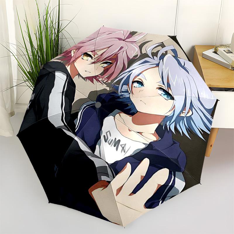 1pc Linkin Park Anime Characters Outdoor Umbrella - Automatic Opening/Closing, Portable 3-Fold Design, 8-Bone Iron Frame, Perfect Gift for Fans, Trave
1pc Linkin Park Anime Characters Outdoor Umbrella - Automatic Opening/Closing, Portable 3-Fold Design, 8-Bone Iron Frame, Perfect Gift for Fans, Trave