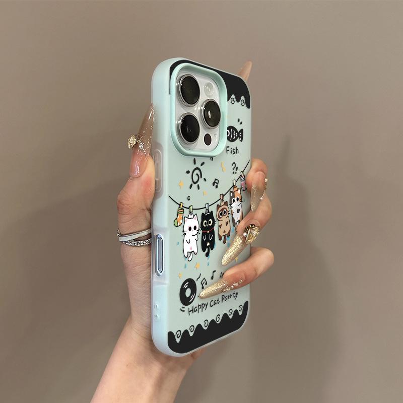 Four Kittens for Phone17promax for Apple 16pro Will Not Hit The Shell Mobile Phone Case 15 New Style 13 Personality For Apple XR
Four Kittens for Phone17promax for Apple 16pro Will Not Hit The Shell Mobile Phone Case 15 New Style 13 Personality For Apple XR