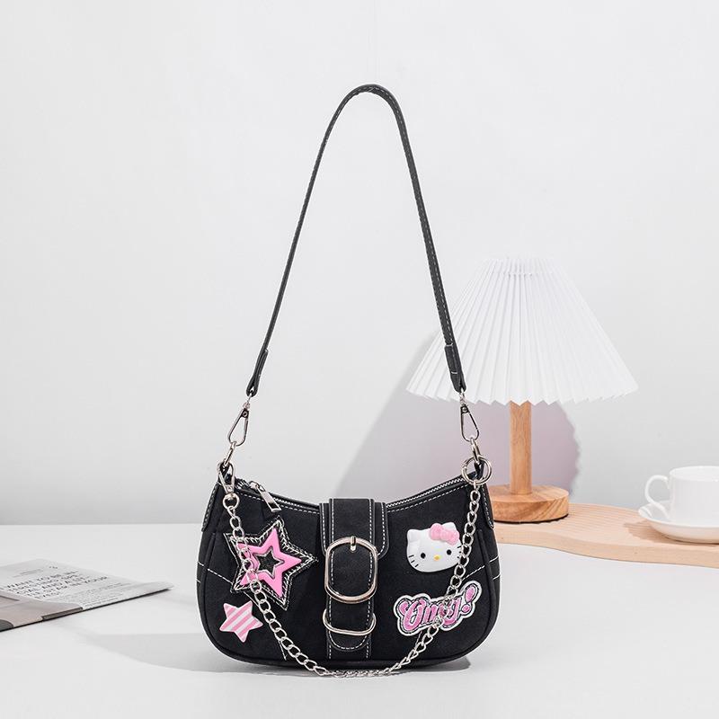 Genuine new millennial babes star baguette armpit bag itt shoulder bag cute messenger bag niche 22x13cm чёрный
Genuine new millennial babes star baguette armpit bag itt shoulder bag cute messenger bag niche 22x13cm чёрный