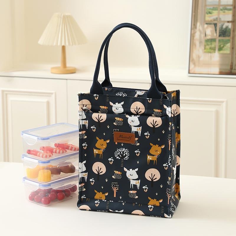 New cartoon waterproof handbag, lunch box bag, handbag for mothers, study bag, work lunch bag, file bag
New cartoon waterproof handbag, lunch box bag, handbag for mothers, study bag, work lunch bag, file bag