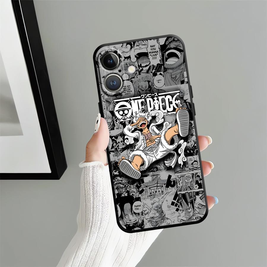 Ones Pieces Luffys Gear 5 Case for iPhone 15 16 14 Plus 13 12 11 17 Pro Max Air XS Max XR 7 8 Black Soft Phone Cover iPhone17
Ones Pieces Luffys Gear 5 Case for iPhone 15 16 14 Plus 13 12 11 17 Pro Max Air XS Max XR 7 8 Black Soft Phone Cover iPhone17