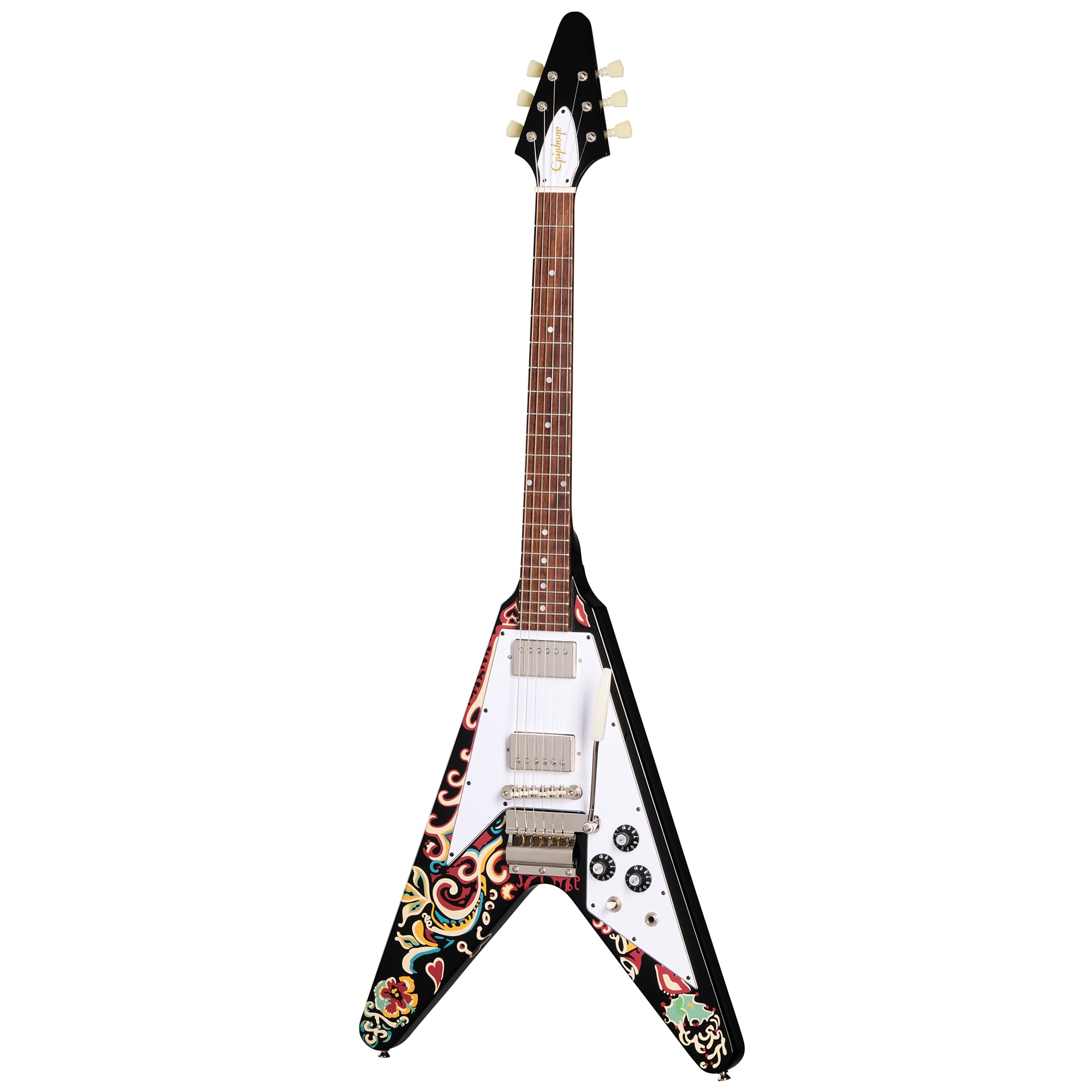 Epiphone Jimi Hendrix Love Drops Flying V Inspired by Gibson Custom Jimi Hendrix Epiphone
Epiphone Jimi Hendrix Love Drops Flying V Inspired by Gibson Custom Jimi Hendrix Epiphone