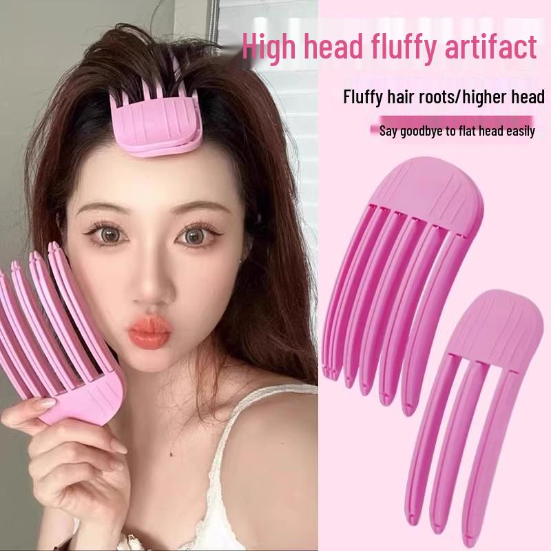 Wind-Sculpted Korean Styling Comb: Fluffy Hair Root and Bangs Clip for Non-Damaging Volume світло-рожевий колір
Wind-Sculpted Korean Styling Comb: Fluffy Hair Root and Bangs Clip for Non-Damaging Volume світло-рожевий колір