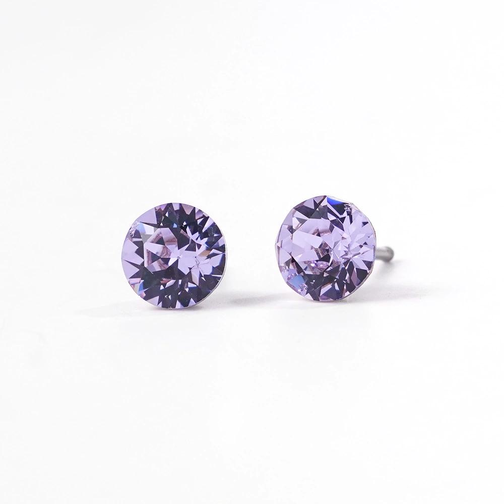 () Stainless Steel Stud Earrings Genuine Crystals from Austria for Women Girls Wedding Party Jewelry 4/6/8mm 4mm фиолетовый
() Stainless Steel Stud Earrings Genuine Crystals from Austria for Women Girls Wedding Party Jewelry 4/6/8mm 4mm фиолетовый