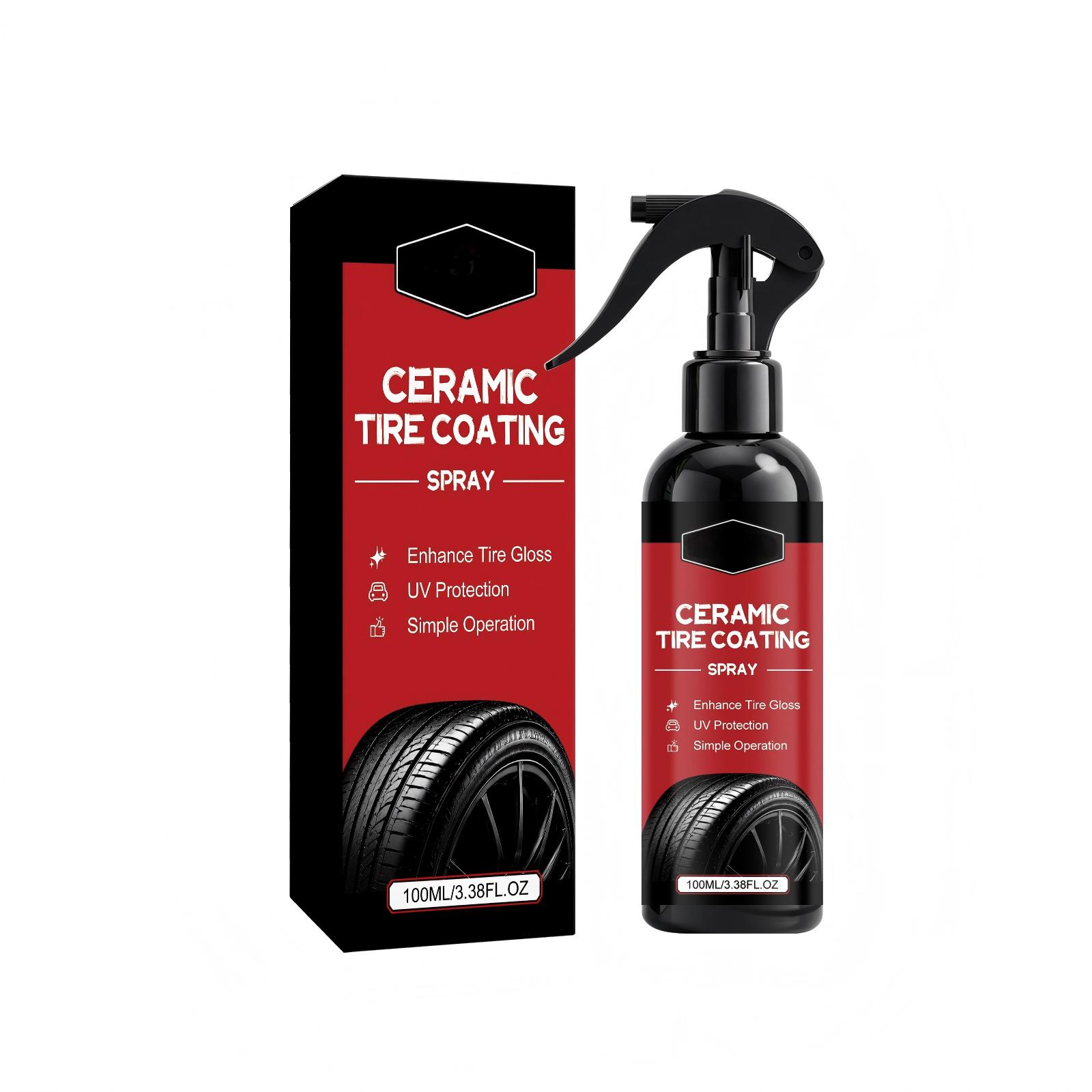 Homonth Tire Shine Spray 100ml Long Lasting Glossy Finish Protectant for Automotive Tires and Rubber Surfaces Easy Application Formula One Size червоний
Homonth Tire Shine Spray 100ml Long Lasting Glossy Finish Protectant for Automotive Tires and Rubber Surfaces Easy Application Formula One Size червоний