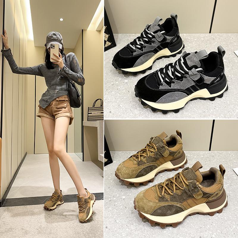 New fashion casual shoes platform dad shoes versatile leather Forrest Gump shoes inner height-increasing sports shoes student shoes 34
New fashion casual shoes platform dad shoes versatile leather Forrest Gump shoes inner height-increasing sports shoes student shoes 34