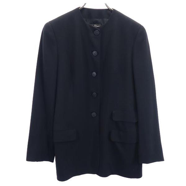 Salvatore Ferragamo Made in Italy wool No color jacket 40 Black series Women Used
Salvatore Ferragamo Made in Italy wool No color jacket 40 Black series Women Used