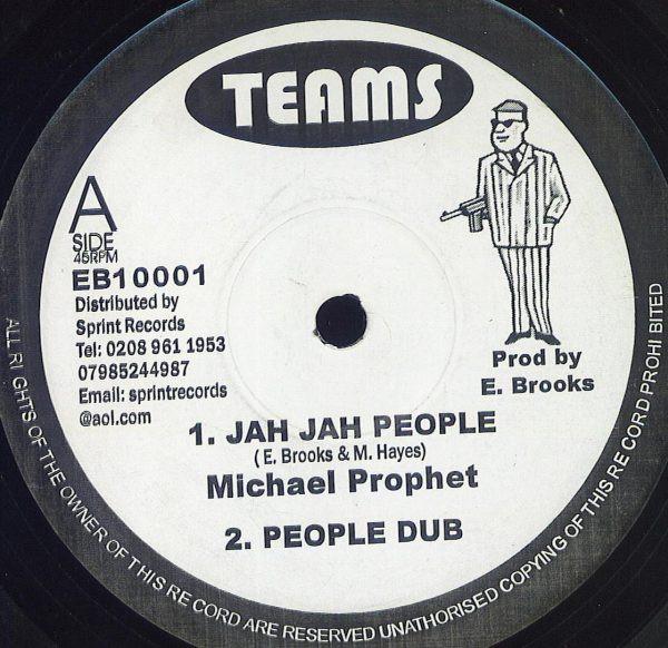 10inch Record MICHAEL PROPHET / ANTHONY JOHNSON - Jah Jah People / Do Right EB10001 Teams UK Reggae, Ska & Dub Used
10inch Record MICHAEL PROPHET / ANTHONY JOHNSON - Jah Jah People / Do Right EB10001 Teams UK Reggae, Ska & Dub Used