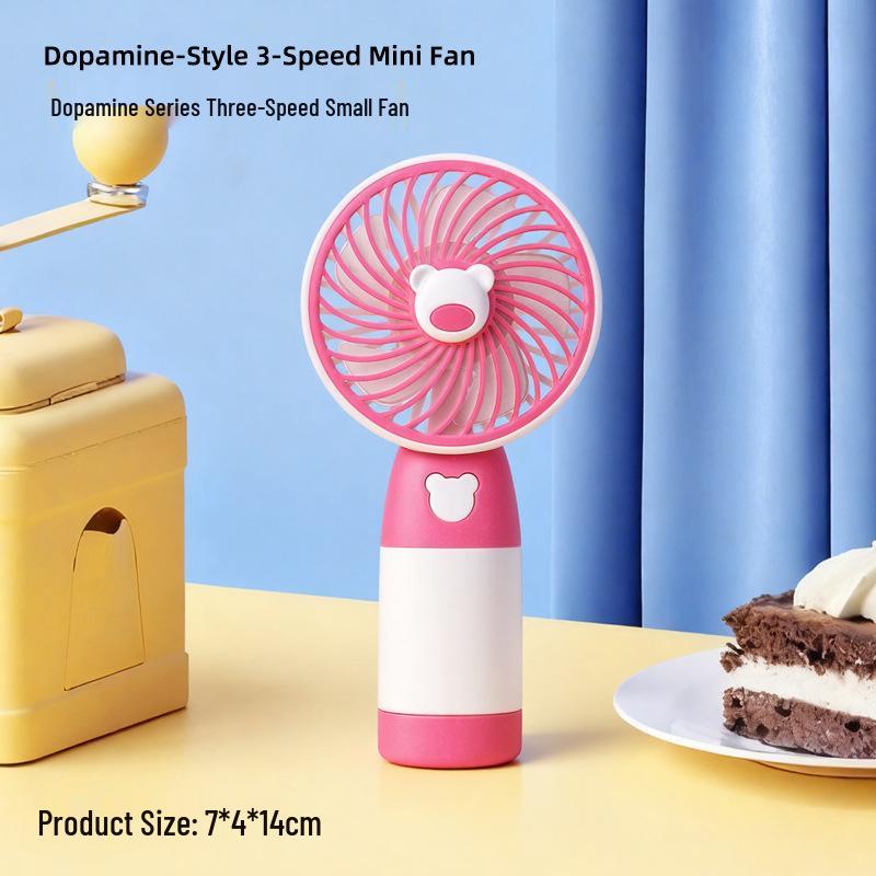 New Mini Handheld USB Cartoon Fan - Summer Hot Item & Desktop Accessory Three-Speed Fan
New Mini Handheld USB Cartoon Fan - Summer Hot Item & Desktop Accessory Three-Speed Fan