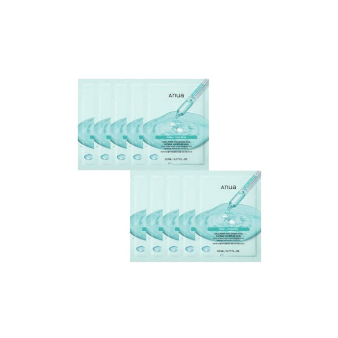 Anua PDRN Гиалуроновая капсула 100 Сыворотка-маска 23 мл × 10 листов
Anua PDRN Гиалуроновая капсула 100 Сыворотка-маска 23 мл × 10 листов