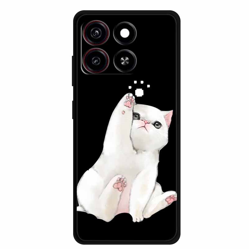 Coque For ZTE Blade A35 Case Cute Cartoon Cat Black Silicone Soft Phone Cases For ZTE Blade A55 Back Cover Case Shockproof Bag ZTE Blade A55
Coque For ZTE Blade A35 Case Cute Cartoon Cat Black Silicone Soft Phone Cases For ZTE Blade A55 Back Cover Case Shockproof Bag ZTE Blade A55