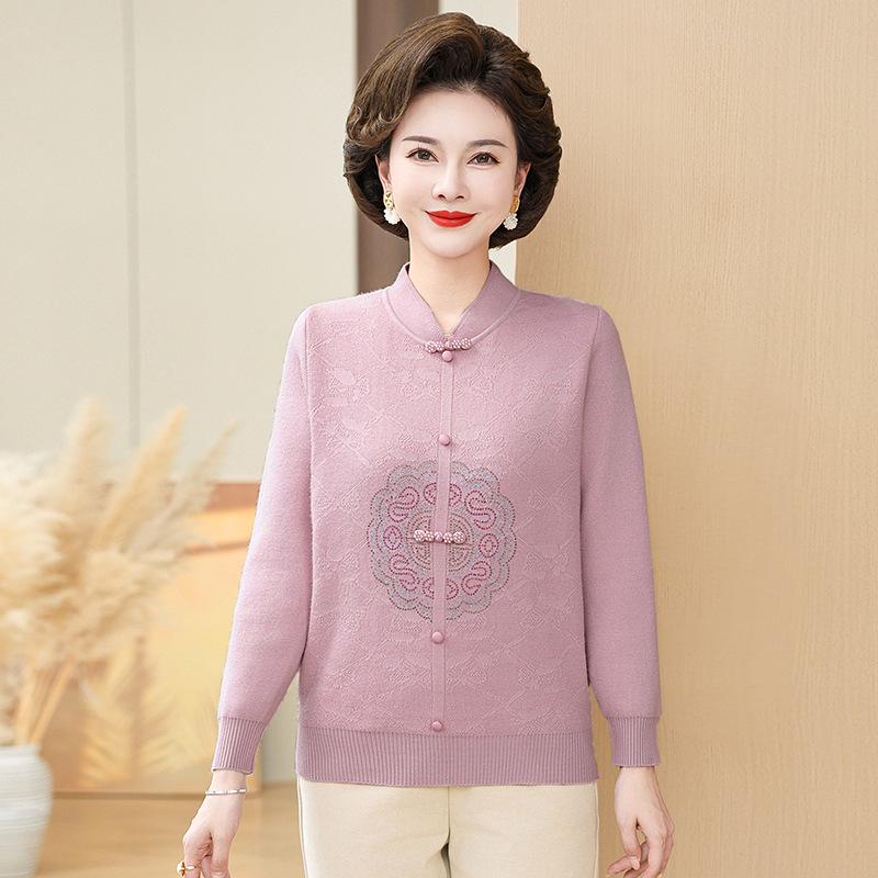 Mom s Chinese Style Velvet Knit Sweater - Winter One-Piece for Middle-Aged & Elderly Women. XL (for 110-120 jin) небесно-голубой
Mom s Chinese Style Velvet Knit Sweater - Winter One-Piece for Middle-Aged & Elderly Women. XL (for 110-120 jin) небесно-голубой