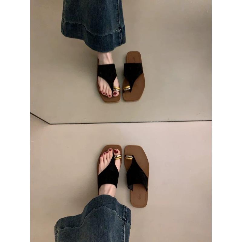 Версия из овчины~ кожаные шлепанцы в ретро-стиле, женская обувь для лета, нишевая обувь на плоской подошве, сандалии для пляжа 40
Версия из овчины~ кожаные шлепанцы в ретро-стиле, женская обувь для лета, нишевая обувь на плоской подошве, сандалии для пляжа 40