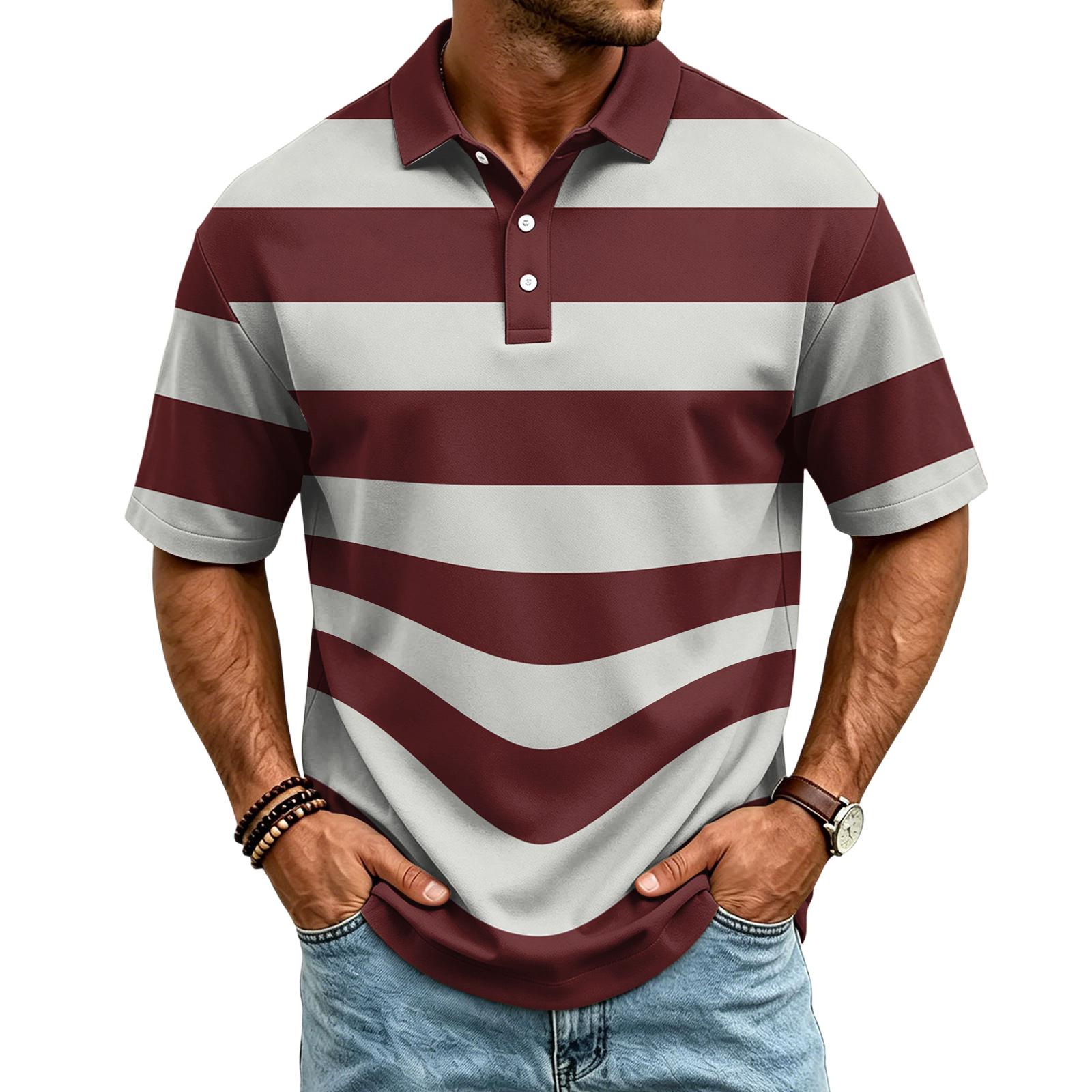 Men s Casual Quick Dry Mesh Golf Polo Shirt Breathable Lightweight Short Sleeve Button Down Collar Top for Outdoor Sports L
Men s Casual Quick Dry Mesh Golf Polo Shirt Breathable Lightweight Short Sleeve Button Down Collar Top for Outdoor Sports L