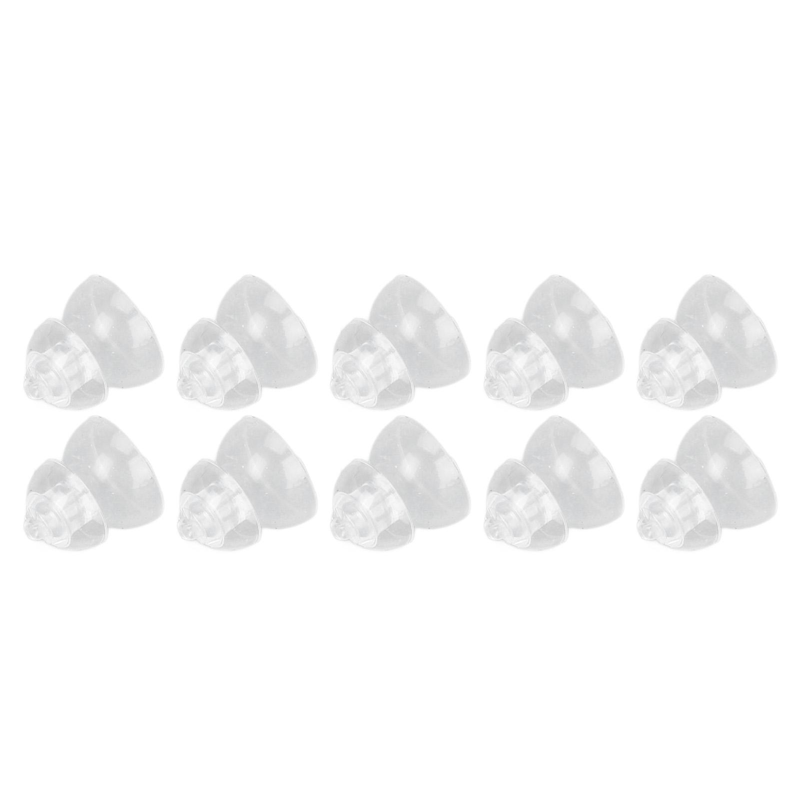 10 Pcs Sound Amplifier Dome Soft Silicone Anti Static Dual Layer Closed Sound Aid Tips 8mm 0.31in
10 Pcs Sound Amplifier Dome Soft Silicone Anti Static Dual Layer Closed Sound Aid Tips 8mm 0.31in
