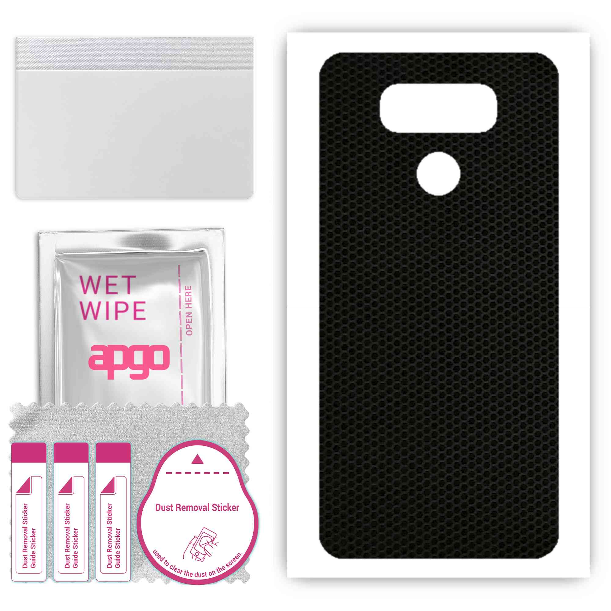 apgo Protective Skin Sticker for the back compatible with LG G6, Wrap Film, Foil, Vinyl - Pattern Matrix
apgo Protective Skin Sticker for the back compatible with LG G6, Wrap Film, Foil, Vinyl - Pattern Matrix