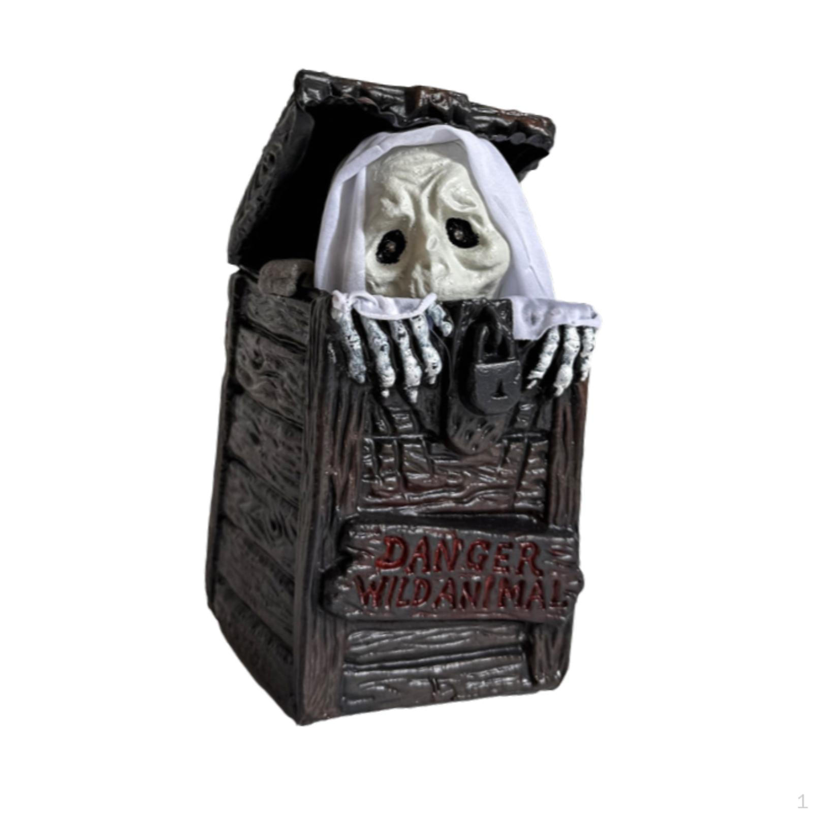 Electric Halloween Decoration Light up Indoor Red and Motion for House Lawn Layout Outside Evil 14.5x14.5x28cm
Electric Halloween Decoration Light up Indoor Red and Motion for House Lawn Layout Outside Evil 14.5x14.5x28cm