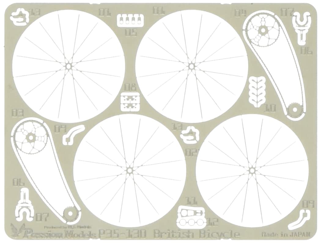 Passion Model British Airborne Soldier Bicycle Spoke Etching Set Пластиковые детали для модели 1/35 P35-130
Passion Model British Airborne Soldier Bicycle Spoke Etching Set Пластиковые детали для модели 1/35 P35-130