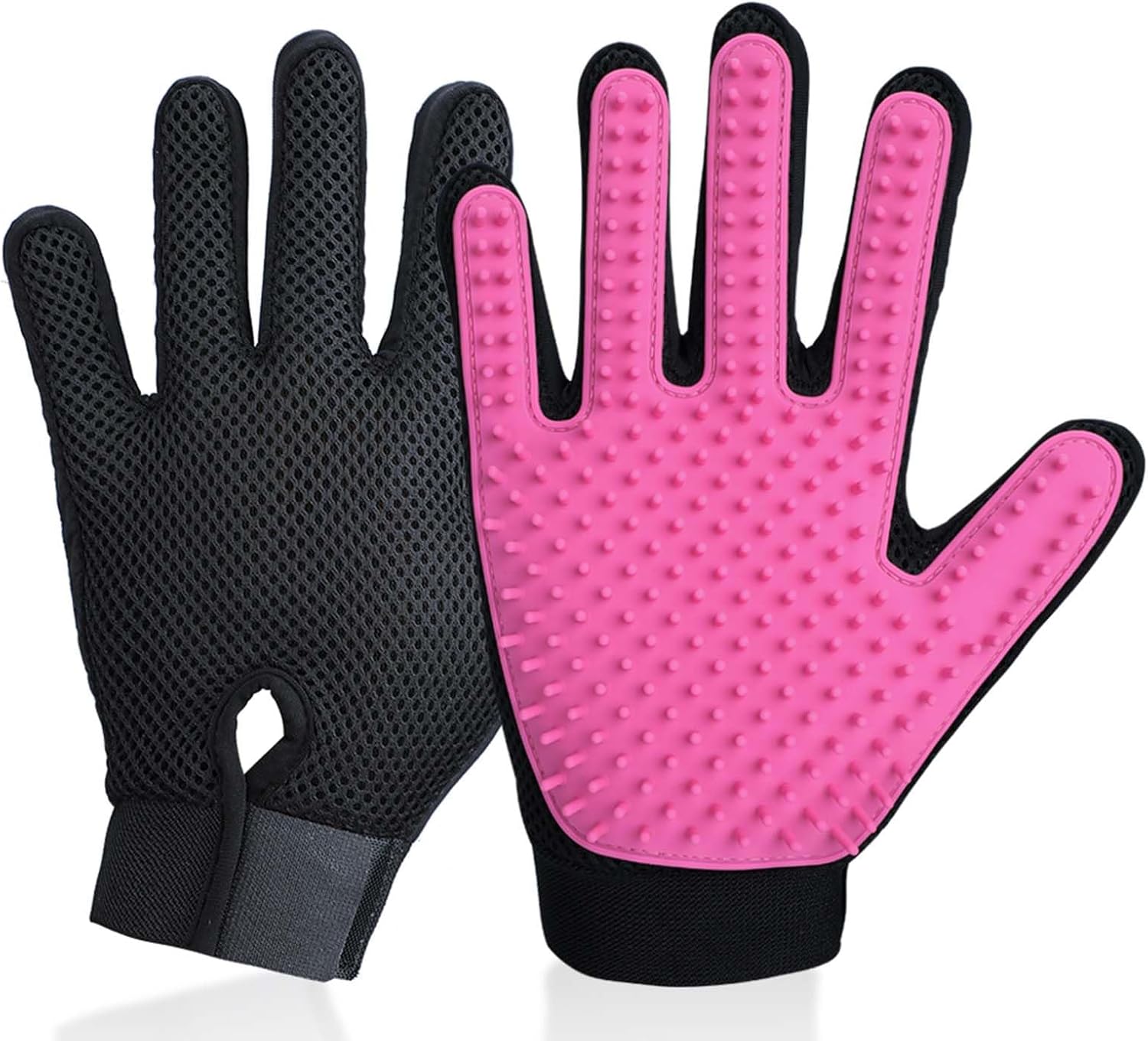 Silicone Pet Grooming Gloves – 255-Tip Hair Removal Mittens for Dogs & Cats, Works as Bath Brush, Pink рожевий
Silicone Pet Grooming Gloves – 255-Tip Hair Removal Mittens for Dogs & Cats, Works as Bath Brush, Pink рожевий