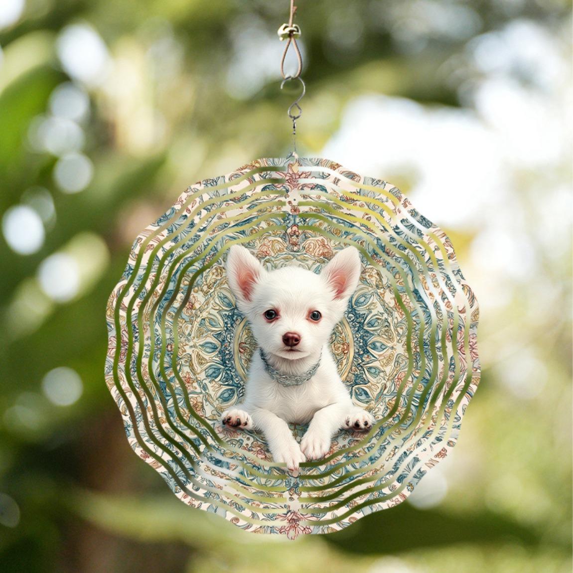 3D Metal Dog Wind Spinner Outdoor Garden Decor Seasonal Gift for Patio Yard Balcony Christmas Thanksgiving Home Decoration 01A
3D Metal Dog Wind Spinner Outdoor Garden Decor Seasonal Gift for Patio Yard Balcony Christmas Thanksgiving Home Decoration 01A